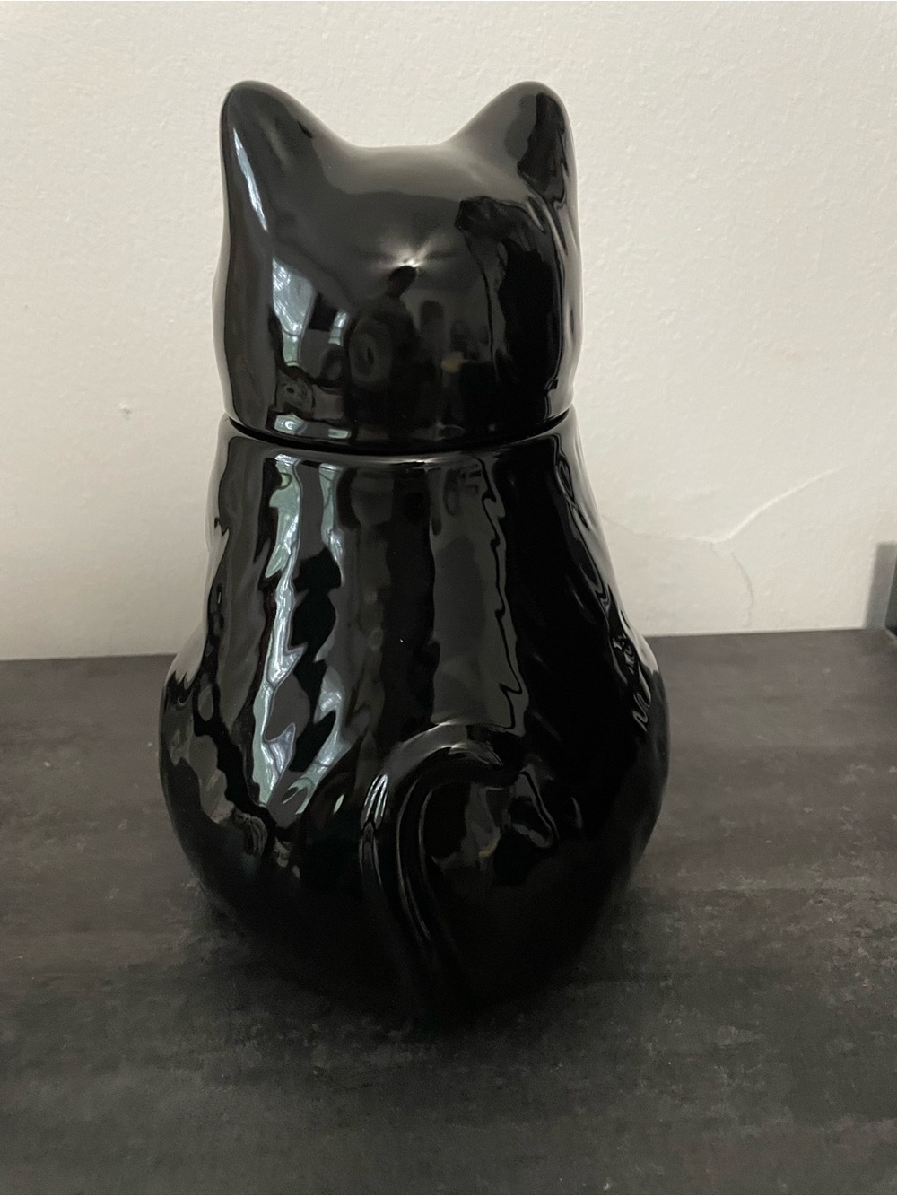 Rae Dunn Black Cat Jar - Picture 2 of 2
